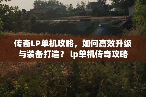 传奇LP单机攻略，如何高效升级与装备打造？ lp单机传奇攻略