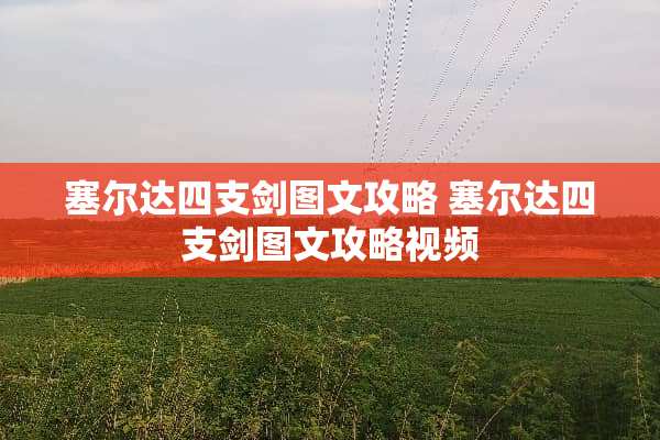 塞尔达四支剑图文攻略 塞尔达四支剑图文攻略视频