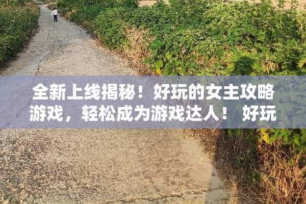 全新上线揭秘！好玩的女主攻略游戏，轻松成为游戏达人！ 好玩的女主攻略游戏