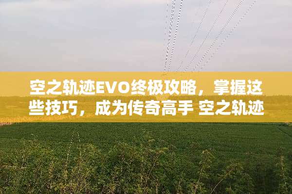 空之轨迹EVO终极攻略，掌握这些技巧，成为传奇高手 空之轨迹evo攻略