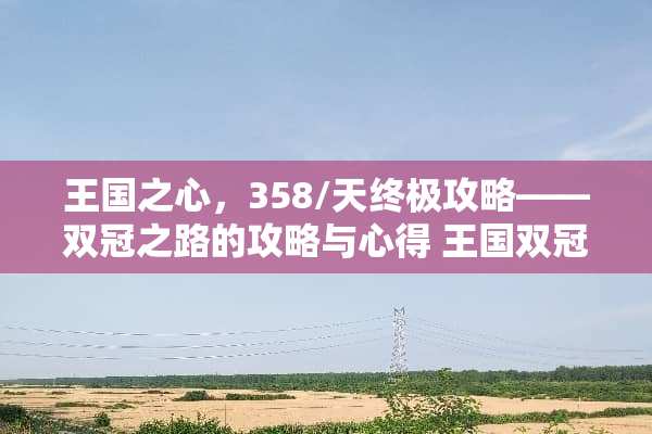 王国之心,358/天终极攻略——双冠之路的攻略与心得 王国双冠攻略 王国之心,358/天终极攻略——双冠之路的攻略与心得 王国双冠攻略
