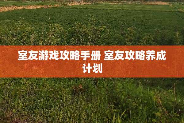 室友游戏攻略手册 室友攻略养成计划 室友游戏攻略手册 室友攻略养成计划