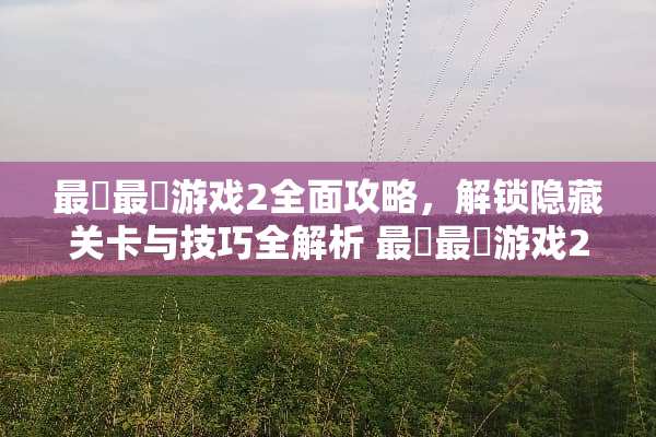 最囧最囧游戏2全面攻略,解锁隐藏关卡与技巧全解析 最囧最囧游戏2攻略
