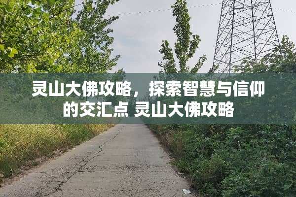 灵山大佛攻略，探索智慧与信仰的交汇点 灵山大佛攻略
