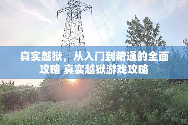 真实越狱，从入门到精通的全面攻略 真实越狱游戏攻略