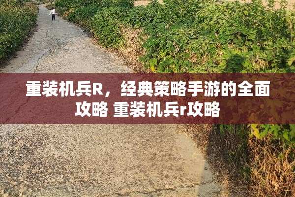重装机兵R，经典策略手游的全面攻略 重装机兵r攻略