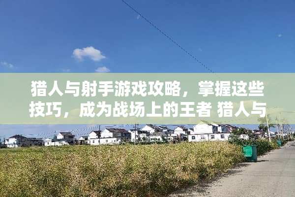 猎人与射手游戏攻略，掌握这些技巧，成为战场上的王者 猎人与射手游戏攻略
