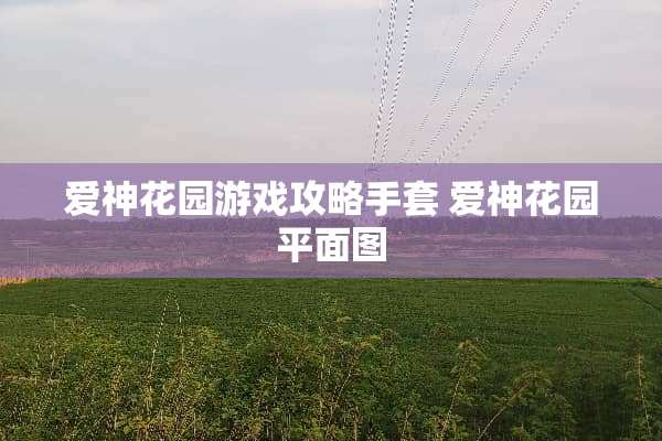 爱神花园游戏攻略手套 爱神花园平面图