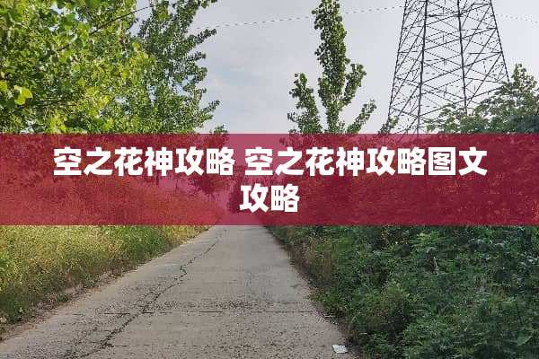 空之花神攻略 空之花神攻略图文攻略