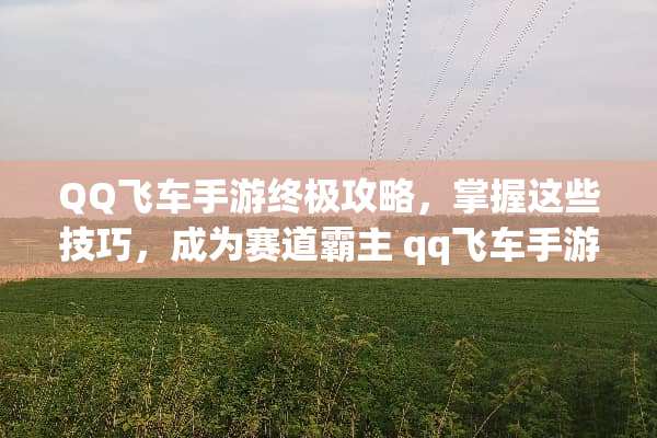 QQ飞车手游终极攻略，掌握这些技巧，成为赛道霸主 qq飞车手游攻略