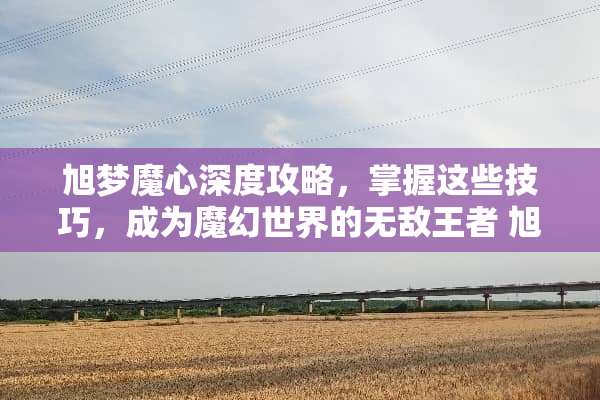 旭梦魔心深度攻略，掌握这些技巧，成为魔幻世界的无敌王者 旭梦魔心攻略