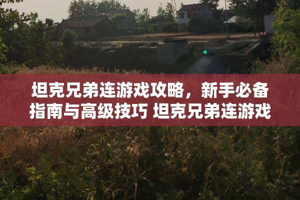 坦克兄弟连游戏攻略，新手必备指南与高级技巧 坦克兄弟连游戏攻略