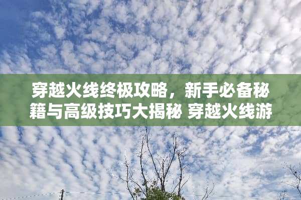 穿越火线终极攻略，新手必备秘籍与高级技巧大揭秘 穿越火线游戏攻略