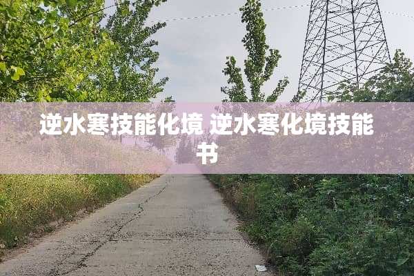 逆水寒技能化境 逆水寒化境技能书
