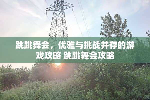 跳跳舞会，优雅与挑战并存的游戏攻略 跳跳舞会攻略