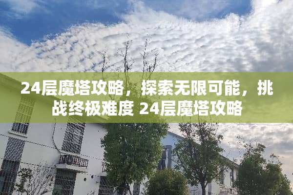 24层魔塔攻略，探索无限可能，挑战终极难度 24层魔塔攻略