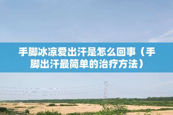 手脚冰凉爱出汗是怎么回事（手脚出汗最简单的治疗方法）