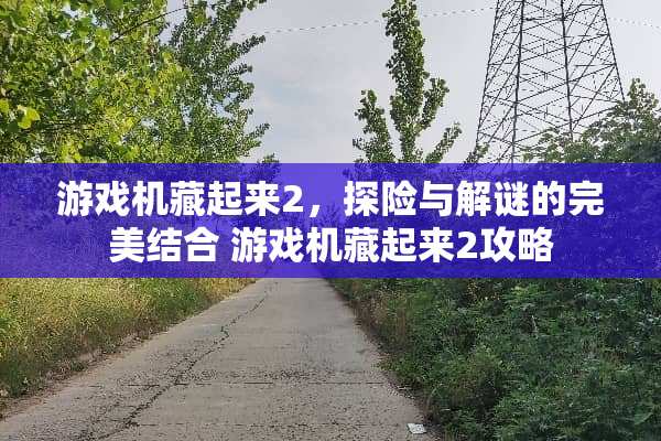游戏机藏起来2，探险与解谜的完美结合 游戏机藏起来2攻略