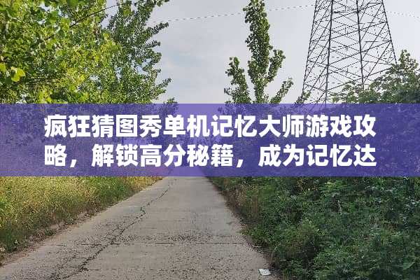 疯狂猜图秀单机记忆大师游戏攻略，解锁高分秘籍，成为记忆达人！ 单机记忆大师游戏攻略