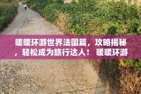 暖暖环游世界法国篇,攻略揭秘,轻松成为旅行达人! 暖暖环游世界攻略法国 暖暖环游世界法国篇,攻略揭秘,轻松成为旅行达人! 暖暖环游世界攻略法国