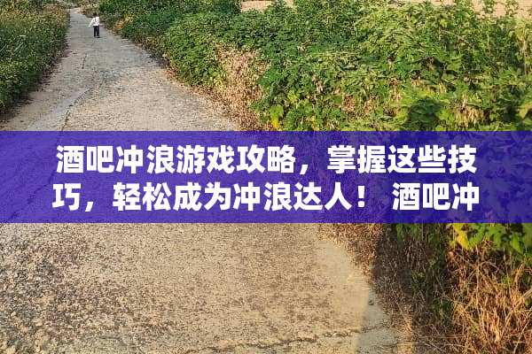 酒吧冲浪游戏攻略，掌握这些技巧，轻松成为冲浪达人！ 酒吧冲浪游戏攻略