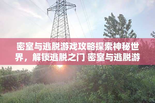 密室与逃脱游戏攻略探索神秘世界，解锁逃脱之门 密室与逃脱游戏攻略
