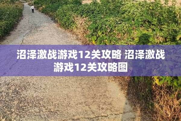沼泽激战游戏12关攻略 沼泽激战游戏12关攻略图