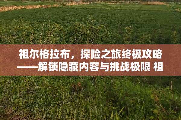 祖尔格拉布，探险之旅终极攻略——解锁隐藏内容与挑战极限 祖尔格拉布攻略