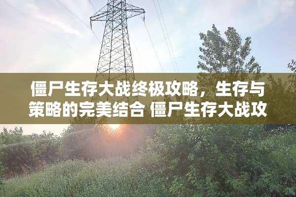 僵尸生存大战终极攻略，生存与策略的完美结合 僵尸生存大战攻略