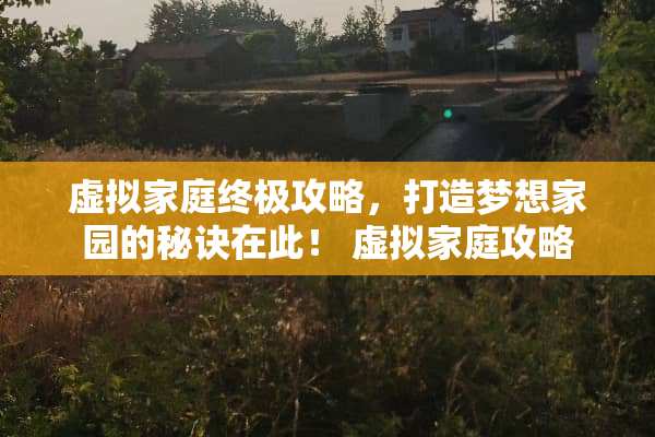 虚拟家庭终极攻略，打造***园的秘诀在此！ 虚拟家庭攻略