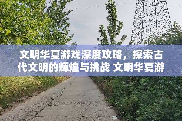 文明华夏游戏深度攻略，探索古代文明的辉煌与挑战 文明华夏游戏攻略
