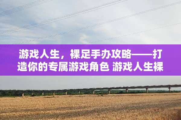游戏人生，*足手办攻略——打造你的专属游戏角色 游戏人生*足手办攻略