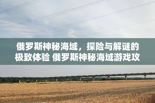 俄罗斯神秘海域，探险与解谜的极致体验 俄罗斯神秘海域游戏攻略