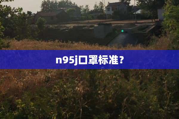 n95j口罩标准？