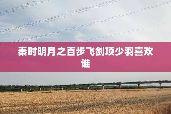 秦时明月之百步飞剑项少羽喜欢谁