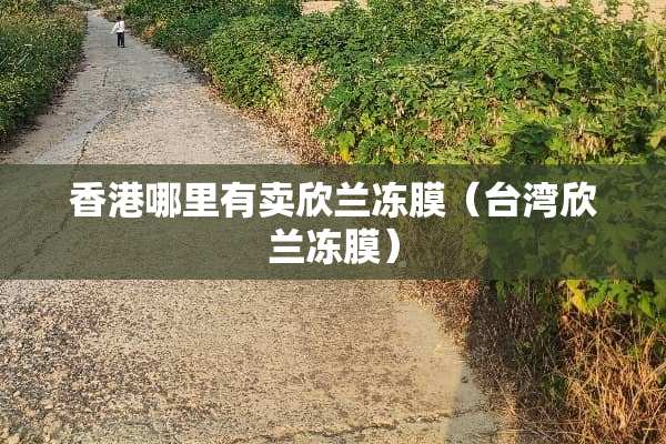 香港哪里有卖欣兰冻膜（台湾欣兰冻膜）