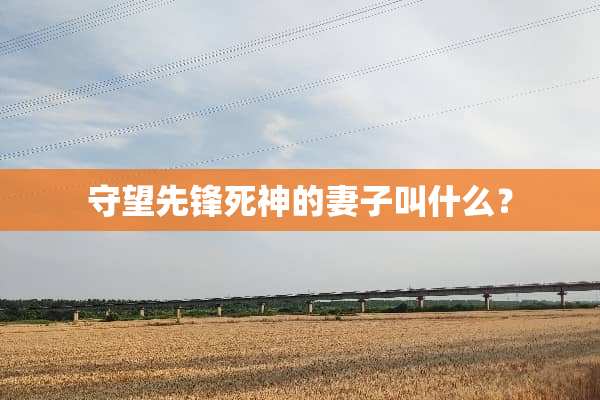 守望先锋死神的妻子叫什么？
