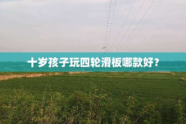 十岁孩子玩四轮滑板哪款好？