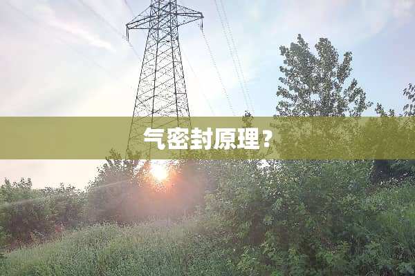 气密封原理？