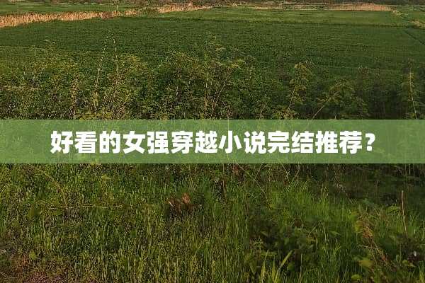好看的女强穿越小说完结推荐？