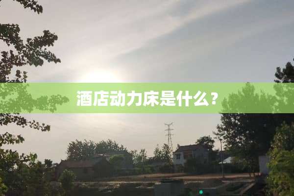 酒店动力床是什么？
