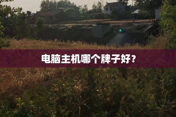 电脑主机哪个牌子好？
