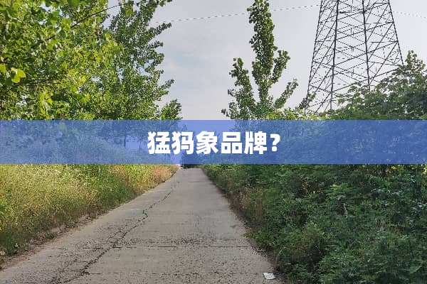 猛犸象品牌？