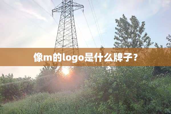 像m的logo是什么牌子？