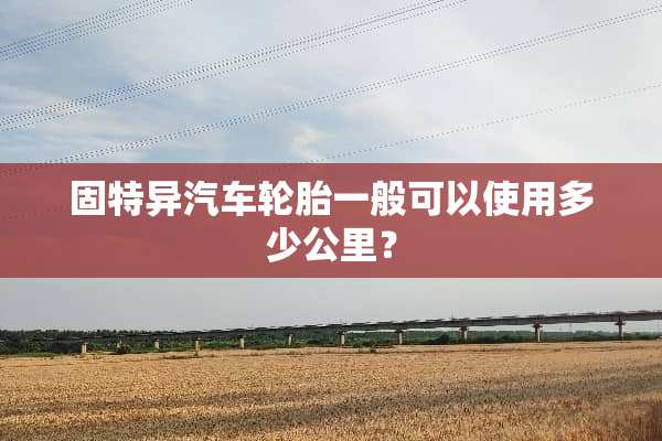 固特异汽车轮胎一般可以使用多少公里？