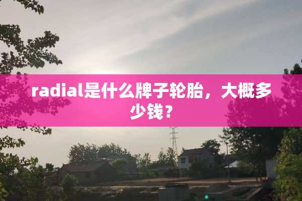 radial是什么牌子轮胎，大概多少钱？