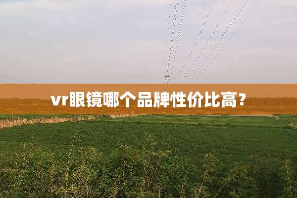 vr眼镜哪个品牌性价比高？