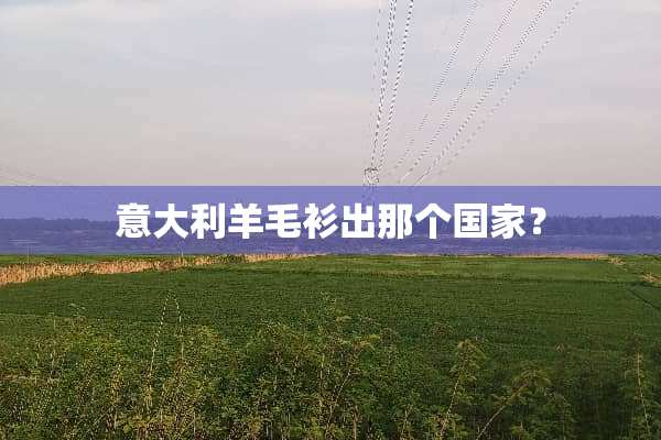 意大利羊毛衫出那个国家？