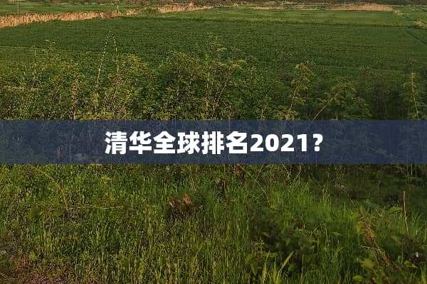 清华全球排名2021？