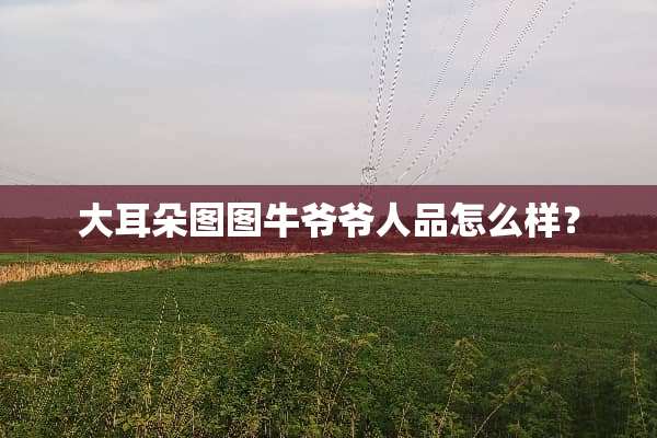 大耳朵图图牛爷爷人品怎么样？